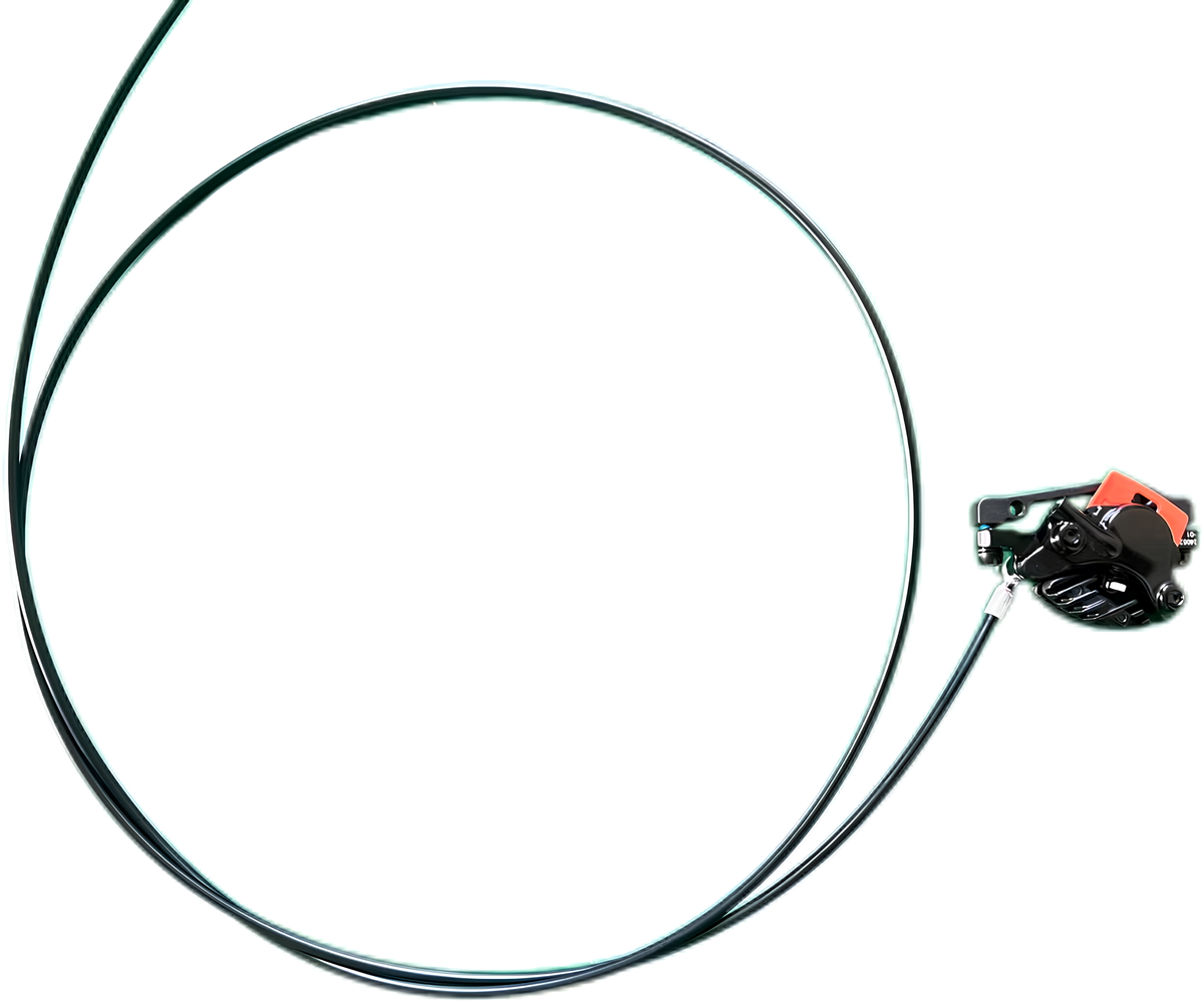 FRONT HYDRUALIC BRAKE line with caliper (NUTT)