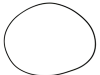 MOTOR SPLIT RIM RUBBER SEAL (OUTER/BIG)