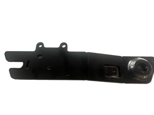 (left) Rear fork iron plate